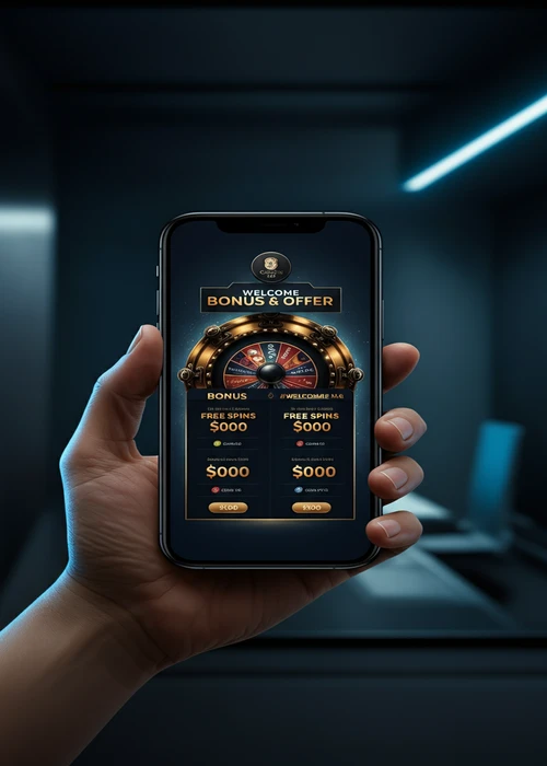 Overzicht van de True Luck Casino homepage met de prominente welkomstbonus van 250% tot €4.000 en 175 gratis spins.